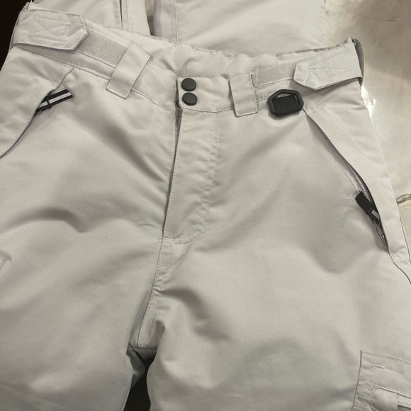 swiss alps Other - Swiss alps kids gray off-white snow ski pants SZ Small Used once